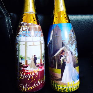 オリジナルシャンパン　結婚祝い　聖誕祭　誕生日　バースデー　誕プレ
